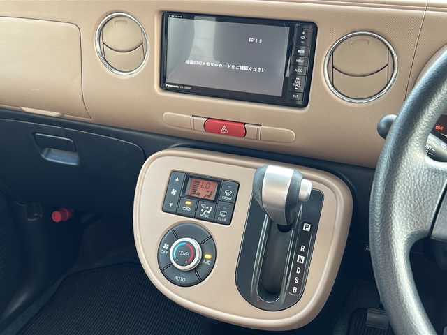 ダイハツ ミラ ココア プラスX 石川県 2014(平26)年 5.9万km プラムブラウンクリスタルマイカ ナビ/フルセグテレビ/DVD再生/ドアバイザー/スマートキー/純正フロアマット/純正14インチアルミホイール/ルーフレール/LEDヘッドライト