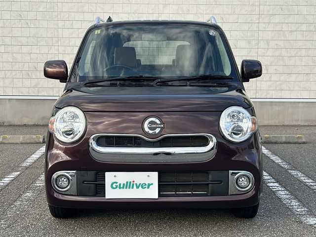 ダイハツ ミラ ココア プラスX 石川県 2014(平26)年 5.9万km プラムブラウンクリスタルマイカ ナビ/フルセグテレビ/DVD再生/ドアバイザー/スマートキー/純正フロアマット/純正14インチアルミホイール/ルーフレール/LEDヘッドライト