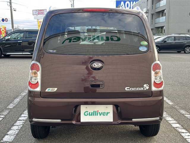 ダイハツ ミラ ココア プラスX 石川県 2014(平26)年 5.9万km プラムブラウンクリスタルマイカ ナビ/フルセグテレビ/DVD再生/ドアバイザー/スマートキー/純正フロアマット/純正14インチアルミホイール/ルーフレール/LEDヘッドライト