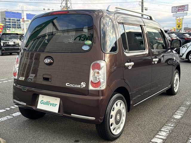 ダイハツ ミラ ココア プラスX 石川県 2014(平26)年 5.9万km プラムブラウンクリスタルマイカ ナビ/フルセグテレビ/DVD再生/ドアバイザー/スマートキー/純正フロアマット/純正14インチアルミホイール/ルーフレール/LEDヘッドライト