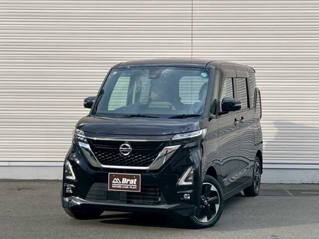 日産 ルークス ハイウェイスター X 岩手県 2020(令2)年 5.9万km ブラック 純正9インチSDナビ/ステアリングリモコン/ハンズフリースライドドア/フォグライト/電動格納ミラー/LEDヘッドライト/レーンキープアシスト/オートマチックハイビーム/シートヒーター/ドラレコ/フルセグ/全方位カメラ/ETC
