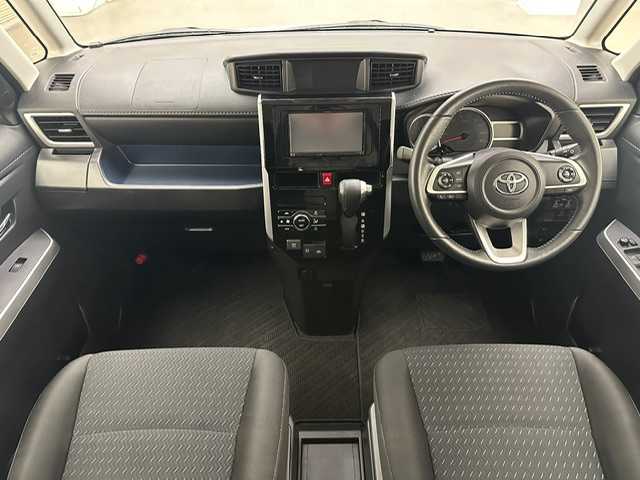 トヨタ ルーミー カスタムG 兵庫県 2023(令5)年 4.8万km ブラックマイカメタリック/パールホワイト2トーン 社外メモリナビ(CD/Bt/ワンセグ)/・MDV-D309BT/バックカメラ/両側パワースライドドア/ACC/PCS/コーナーセンサー/電子パーキング/オートホールド/LEDヘッドライト/LEDフォグ/オートハイビーム/ドライブレコーダー/ETC/アイドリングストップ/オプションスペアタイヤ/純正14AW/純正マット