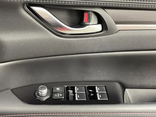 マツダ ＣＸ－５ XD スポーツアピアランス 熊本県 2022(令4)年 4.5万km ソウルレッドクリスタルM 純正ナビ（ＢＴ・フルセグ・ＡＭ・ＦＭ）/全周囲カメラ　/純正前後ドライブレコーダー　/ＥＴＣ　/ヘッドアップディスプレイ/車線逸脱警報/ブラインドスポットモニター/レーダークルーズコントロール/レーンキープアシスト/衝突軽減ブレーキ/標識認識機能/横滑り防止/アイドリングストップ/パワーバックドア　/前席シートヒーター　/前席パワーシート　/ステアリングヒータ　/置くだけ充電/パドルシフト/前後クリアランスソナー/純正フロアマット/純正19インチAW/オートライト/LEDヘッドライト/フォグランプ/スマートキー/プッシュスタート/保証書/取扱説明書