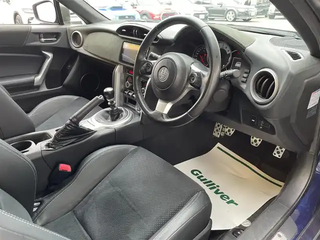 トヨタ ８６ GT リミテッド 和歌山県 2020(令2)年 4.6万km アズライトブルー carrozzeria製ナビ/（CD/DVD/MSV/AM/FM/フルセグTV/Bluetooth/USB/AUX）/６MT/クルーズコントロール/ETC/ドラレコ/純正フロアマット/プッシュスタート/スペアキー×１/保証書/取扱説明書