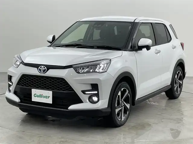 トヨタ ライズ Z 福岡県 2025(令7)年 0.1千km シャイニングホワイトパール 登録済未使用車　/純正ディスプレイオーディオ　/バックカメラ　/レーダークルーズコントロール　/コーナーセンサー　/衝突軽減ブレーキ　/レーンキープ　/先行車発進お知らせ　/シートヒーター　/純正１７インチＡＷ　/ＬＥＤヘッドライト