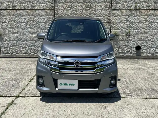 日産 デイズ ハイウェイスターG ターボ 長崎県 2018(平30)年 6.8万km チタニウムグレーメタリック 純正メモリナビ/(CD/DVD/BT/フルセグ)/全方位カメラ/衝突軽減ブレーキ/レーンアシスト/コーナーセンサー/クルーズコントロール/前後ドライブレコーダー/ETC/オートライト/オートハイビーム/純正15インチAW