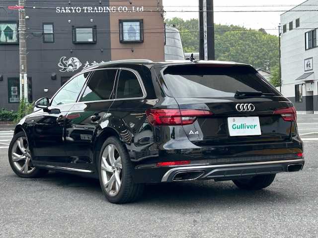 アウディ Ａ４ 35TFSIスポーツ 静岡県 2019(令1)年 3.8万km 黒 Sラインパッケージ/純正ナビ/フルセグTV/DVD/CD/SD/MSV/BT/全方位カメラ/ハーフレザーシート/前席パワーシート/前席シートヒーター /パワーバックドア/バーチャルコックピット/衝突軽減ブレーキ/レーンキープアシスト/ブラインドスポットモニター/クリアランスソナー/レーダークルーズコントロール/ビルトインETC2.0/LEDヘッドライト/純正18インチAW/スマートキー×2/保証書/取扱説明書/R4/R6点検記録簿有