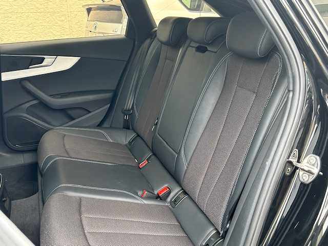 アウディ Ａ４ 35TFSIスポーツ 静岡県 2019(令1)年 3.8万km 黒 Sラインパッケージ/純正ナビ/フルセグTV/DVD/CD/SD/MSV/BT/全方位カメラ/ハーフレザーシート/前席パワーシート/前席シートヒーター /パワーバックドア/バーチャルコックピット/衝突軽減ブレーキ/レーンキープアシスト/ブラインドスポットモニター/クリアランスソナー/レーダークルーズコントロール/ビルトインETC2.0/LEDヘッドライト/純正18インチAW/スマートキー×2/保証書/取扱説明書/R4/R6点検記録簿有