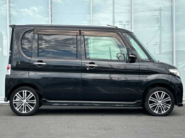 ダイハツ タント カスタム L 神奈川県 2011(平23)年 6.6万km ブラックマイカメタリック clarion製HDDナビ（MAX670）/ワンセグ/CD/DVD/片側イージークローザードア/純正１５インチアルミホイール/純正フロアマット/フォグランプ/電動格納ミラー/スマートキー/ドアバイザー/ETC/保証書/取扱説明書/ABS/盗難防止装置
