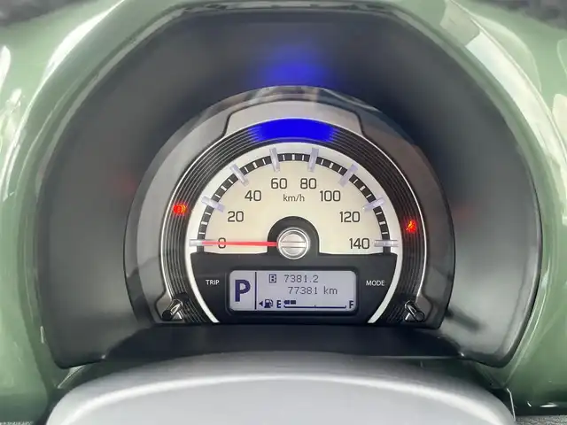 マツダ フレア クロスオーバー XT 島根県 2019(令1)年 7.8万km クールカーキパールメタリック 社外ＨＤＤナビ　/ワンセグTV　/ＤＶＤ再生　/クルーズコントロール　/前席シートヒーター　/パドルシフト/横滑り防止装置　/衝突被害軽減ブレーキ　/レーンキープアシスト　/盗難防止装置　/アイドリングストップ/プッシュスタート　/スマートキー/純正フロアマット/USB入力端子