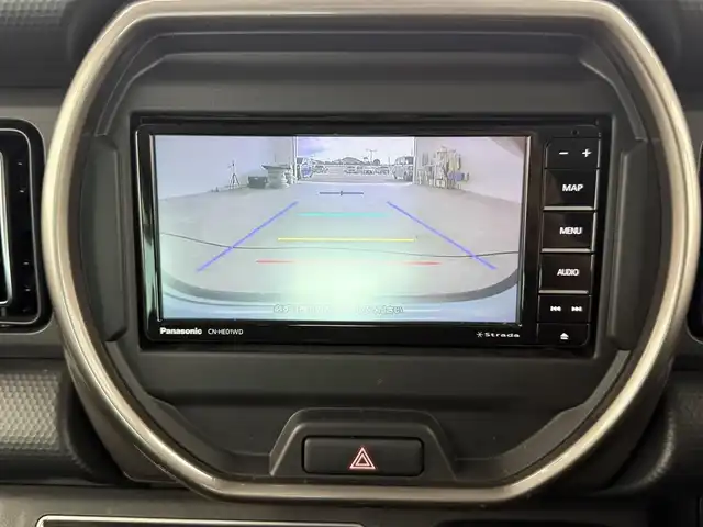 スズキ ハスラー Jスタイル Ⅱ 愛知県 2022(令4)年 0.6万km オフブルーメタリック/ガンメタリック2トーンルーフ 社外ナビ/バックカメラ/フルセグTV/バックカメラ/スズキセーフティサポート/衝突被害軽減システム/クルーズコントロール/横滑り防止装置/コーナーセンサー/レーンキープアシスト/オートライト/LEDヘッドライト/フォグランプ/デイライト/ドライブレコーダー/ビルトインETC/シートヒーター/純正AW/純正フロアマット/プッシュスタート/スマートキー