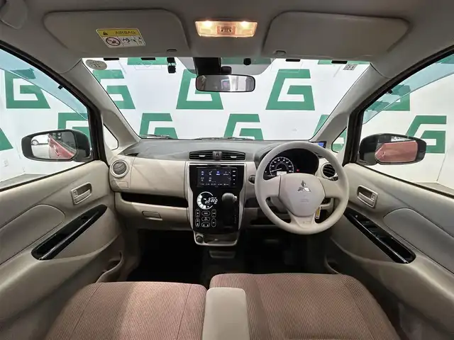三菱 ｅＫワゴン M 鹿児島県 2017(平29)年 8.4万km コーラルピンクマイカ 禁煙車　/社外ナビ/(フルセグＴＶ/Ｂｌｕｅｔｏｏｔｈ/USB)　/ドライブレコーダー　/バックカメラ　/ＥＴＣ　/社外レーダー　/運転席シートヒーター　/電格ミラー　/アルミホイール　/フロアマット　/リモコンキー　/アイドリングストップ