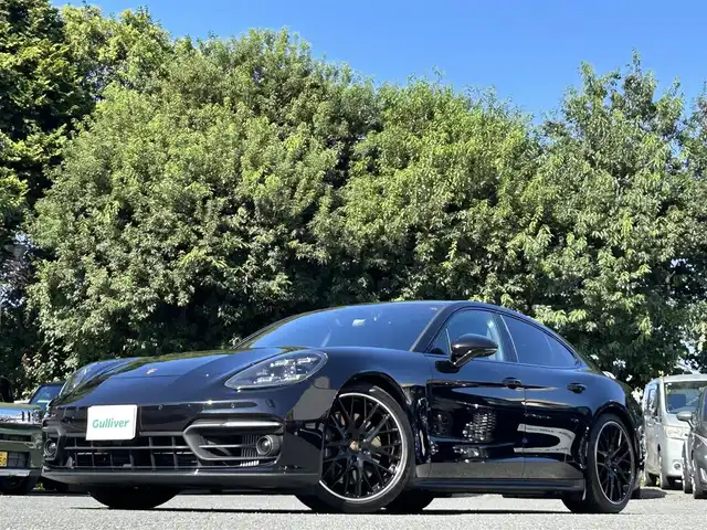 ポルシェ ポルシェ パナメーラ 東京都 2021(令3)年 2.4万km ジェットブラック ワンオーナー/パノラマルーフ/純正21インチアルミホイール/アダプティブクルーズ/LEDマトリクスヘッドランプ/4+1シート/運転席メモリー付きパワーシート/前席シートヒーター/ソフトクローズドア/パワートランク/純正ナビ/360°カメラ/BOSEサウンドシステム/純正ETC2.0/ドライブレコーダー