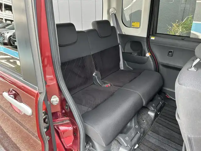 ダイハツ タント カスタム X SA 広島県 2014(平26)年 6万km ファイアークォーツレッドM 禁煙/純正ナビ/CD/DVD/DTV/Bluetooth/バックカメラ/両側パワースライドドア/LEDオートライト/ETC/スマートキー/プッシュスタート/純正フロアマット/純正ドアバイザー/前後ドライブレコーダー/ステアリングスイッチ/アイドリングストップ