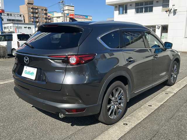 マツダ ＣＸ－８ XD Lパッケージ 富山県 2020(令2)年 10.2万km マシーングレープレミアムM ワンオーナー/サンルーフ/全周囲カメラ/ルーフレール/レザーシート/スマートキー×２/メーカーOPメモリーナビ/DVD/BT/フルセグTV/AUX/USB/BOSEサウンドシステム/ETC/前席パワーシート/前席エアシート・ヒーター/パワーバックドア/衝突安全ブレーキ/レーンキープ/レーダークルコン/BSM/TCS/HUD/TVキャンセラー/クリアランスソナー/電格ウィンカーミラー/アイドリングストップ/プッシュスタート/LEDヘッドライト/フォグ/オートリトラミラー/純正フロアマット/純正19インチAW/ステアリングヒーター/保証書・取説・ナビ取説