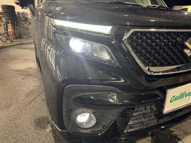 スズキ ソリオ バンディット HV MV 道東・釧路十勝 2022(令4)年 3.9万km スーパーブラックパール 4WD/ワンオーナー/純正メモリーナビ/  （DVD/CD/フルセグTV/Bluetooth）/全方位カメラ/衝突軽減ブレーキ/レーンキープアシスト/レーダークルーズコントロール/シートヒーター/コーナーセンサー/片側パワースライドドア/アイドリングストップ/横滑り防止装置/革巻きステアリング/ステアリングリモコン/ミラーヒーター/電動格納ミラー/ウィンカーミラー/ドライブレコーダー/ビルトインETC/純正ドアバイザー/純正フロアマット/スマートキー/エンジンプッシュスタート/スペアキー/取扱説明書/保証書/社外15インチアルミホイール/夏タイヤ積み込み/　　（165/65R15、4mm、純正AW）