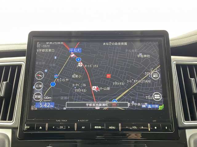 三菱 デリカＤ：５ P 栃木県 2019(令1)年 3.4万km ウォームホワイトP/スターリングシルバーM 純正10，1型ナビ/Bluetooth/フルセグTV/CD/DVD/AM/FM/マルチアラウンドビューモニター/衝突軽減ブレーキ/両側パワースライドドア/パワーバックドア/レーンディパーチャーアラート/アダプティブクルーズコントロール/ブラインドスポットモニター/AC100V電源(100W/120W)/LEDヘッドライト/オートハイビーム/電動パーキングブレーキ(HOLDスイッチ付)/パドルシフト/シートヒーター(D/N席)/アイドリングストップ/プッシュスタート/ETC/純正18インチアルミホイール/カーテンエアバッグ/スマートキー×2本/保証書、取扱説明書