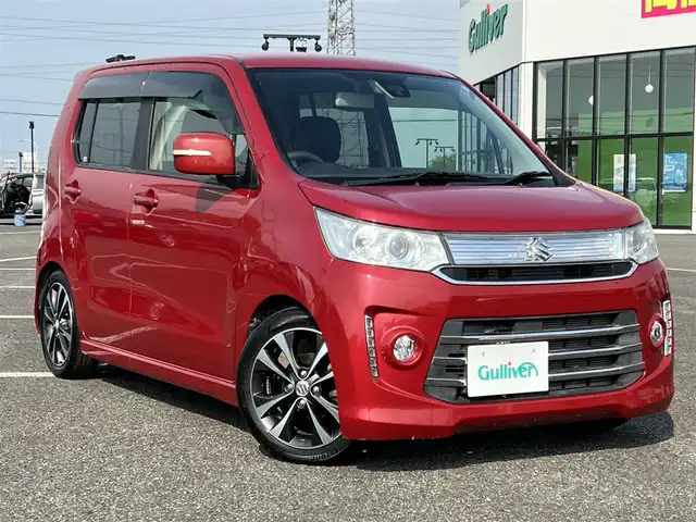 スズキ ワゴンｒスティングレー T 社外ナビtv 夏冬タイヤ Egスタータ 車高調 15年式 平成27年式 フェニックスレッドパール Id 中古車検索のガリバー