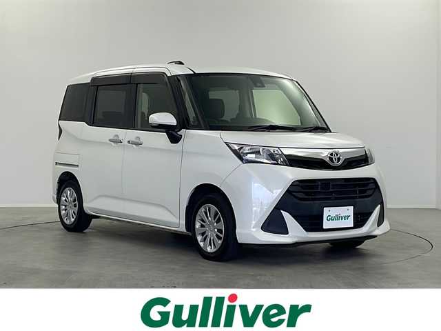 トヨタ タンク G S 栃木県 2017(平29)年 3.6万km パールホワイトⅢ SDナビ（NSZT-W66T）/CD/DVD/TV/FM/AM/ETC/バックカメラ/パワースライドドア/純正フロアマット/横滑り防止装置/プリクラッシュブレーキ/車線逸脱警報/先行発進ブザー/オートライト/プッシュスタート/スマートキー