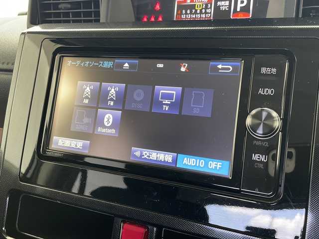 トヨタ タンク G S 栃木県 2017(平29)年 3.6万km パールホワイトⅢ SDナビ（NSZT-W66T）/CD/DVD/TV/FM/AM/ETC/バックカメラ/パワースライドドア/純正フロアマット/横滑り防止装置/プリクラッシュブレーキ/車線逸脱警報/先行発進ブザー/オートライト/プッシュスタート/スマートキー