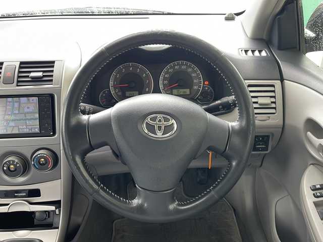 トヨタ カローラ アクシオ GT TRDターボ 愛知県 2009(平21)年 15.3万km ブラックマイカ /TRDエアロ//TRDマフラー //TRD17インチAW//TRDショートストロークシフト//ビルシュタインショックアブソーバー//ドアスタビライザー //スペアタイヤ//純正HDDナビ //バックカメラ//地デジ/CD/DVD/MSV/SD/AUX/AM/FM//HIDオートライト //フォグ //ETC//革巻きステアリング //電格ウィンカーミラー//純正ドアバイザー //純正フロアマット//リモコンキー//保証書 //記録簿 //スペアキー