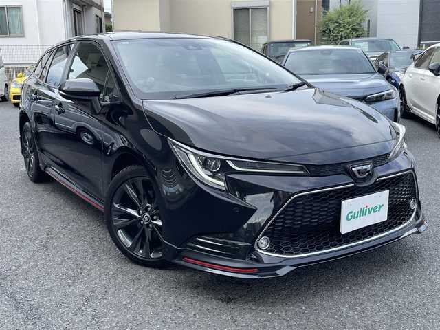 トヨタ カローラツーリング ダブルバイビー 神奈川県 2019(令1)年 3.3万km ブラックマイカ TRDエアロ(F/S/R)/リヤスポイラー/純正メモリーナビ/純正CD/DVD/USB/BT/Miracast/バックモニター/OPスピーカー/ETC/トヨタセーフティセンス/レーダークルーズコントロール/PCS/LDA/RSA/オートハイビーム/コーナーセンサー/純正17インチAW/LEDライト/LEDフォグ/ドライブレコーダー/プッシュスタート/スマートキー×2/ステアリングスイッチ/R2/5/6年ディーラー整備記録/保証書・取説あり