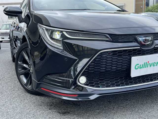 トヨタ カローラツーリング ダブルバイビー 神奈川県 2019(令1)年 3.3万km ブラックマイカ TRDエアロ(F/S/R)/リヤスポイラー/純正メモリーナビ/純正CD/DVD/USB/BT/Miracast/バックモニター/OPスピーカー/ETC/トヨタセーフティセンス/レーダークルーズコントロール/PCS/LDA/RSA/オートハイビーム/コーナーセンサー/純正17インチAW/LEDライト/LEDフォグ/ドライブレコーダー/プッシュスタート/スマートキー×2/ステアリングスイッチ/R2/5/6年ディーラー整備記録/保証書・取説あり