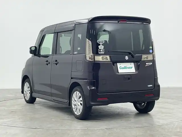 スズキ スペーシア カスタム GS 群馬県 2016(平28)年 7万km ムーンライトバイオレットPM ナビ　片側電動スライドドア　シートヒーター　前後ドライブレコーダー　ステアリングスイッチ　ＨＩＤヘッドライト　オートライト　フォグランプ　スマートキー　アイトドリングストップ　純正アルミホイール　禁煙