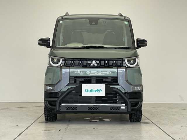 三菱 デリカミニ T プレミアム 愛知県 2024(令6)年 0.5万km ＤグリーンＭ マイパイロット/フロントバンパーガード/純正9型ナビ/全方位カメラ/両側パワースライドドア/クルーズコントロール/シートヒーター/ハンズフリースライドドア/バックカメラ/コーナーセンサー/アルミホイール/ルーフレール/LEDヘッドライト/パドルシフト/インテリジェントミラー/ステアリングヒーター/オートマチックハイビーム/ドライブレコーダー/ETC/衝突軽減システム/フルセグ/CD DVD/Bluetooth/ステアリングスイッチ/スマートキー/プッシュスタート