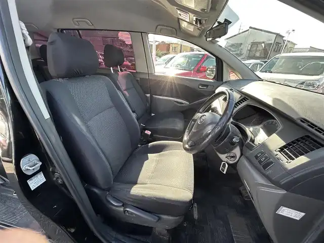 トヨタ アイシス プラタナ Uセレクション 愛知県 2009(平21)年 15.8万km ブラックマイカ スマートキー/ETC/純正フロアマット/ドアバイザー/パドルシフト/取説、保証書