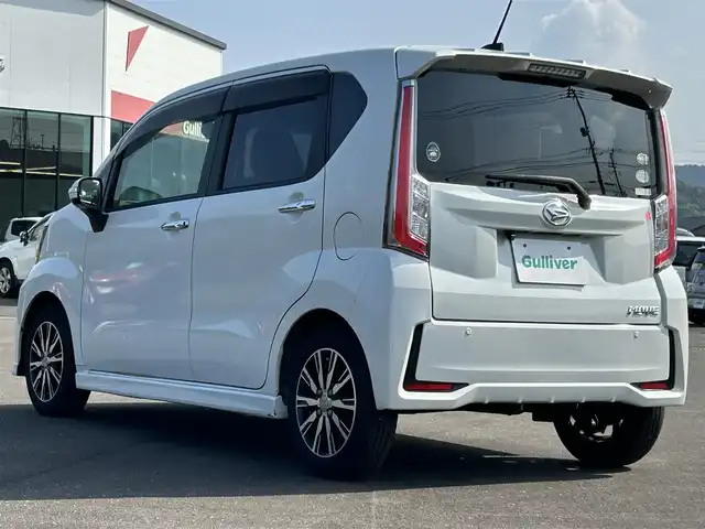 ダイハツ ムーヴ カスタム X ハイパー SAⅡ 鹿児島県 2015(平27)年 6.1万km パールホワイトⅢ 社外ＳＤナビ/　　CD/DVD/BT/フルセグ/バックカメラ/LEDヘッドライト/ハーフレザーシート/純正14インチアルミホイール/アイドリングストップ/スマートキー/社外ドライブレコーダー/クリアランスソナー/オートライト