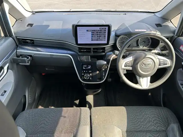 ダイハツ ムーヴ カスタム X ハイパー SAⅡ 鹿児島県 2015(平27)年 6.1万km パールホワイトⅢ 社外ＳＤナビ/　　CD/DVD/BT/フルセグ/バックカメラ/LEDヘッドライト/ハーフレザーシート/純正14インチアルミホイール/アイドリングストップ/スマートキー/社外ドライブレコーダー/クリアランスソナー/オートライト