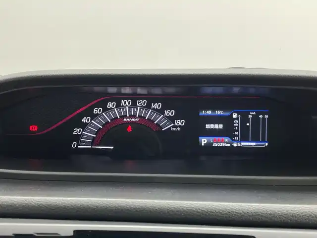 スズキ ソリオ バンディット HV MV 新潟県 2023(令5)年 3.5万km スーパーブラックパール ケンウッドメモリナビ/(MDV-D310)/(CD.ワンセグ.Bluetooth)/バックカメラ/デュアルカメラブレーキサポート/レーダークルーズコントロール/レーンキープアシスト/革巻きステアリング/LEDオートライト/フォグランプ/両側パワースライドドア/ヘッドアップディスプレイ/リアコーナーセンサー/前席シートヒーター/プッシュスタート/スマートキー