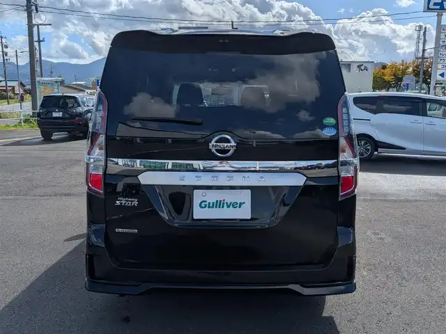 日産 セレナ ハイウェイスター V 福井県 2021(令3)年 1.9万km 黒 社外ナビTV/(TV/Bluetooth/CD/DVD)/社外11.6インチ後席フリップダウンモニター/全方位モニター/プロパイロット/エマージェンシーブレーキ/レーダークルーズコントロール/アイドリングストップ/オートブレーキホールド/両側電動パワースライドドア/3列シート/純正AW/純正フロアマット/ETC2.0/ドライブレコーダー/スマートキー