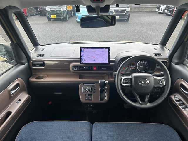 ダイハツ ムーヴ キャンバス セオリー G ターボ 東京都 2022(令4)年 6.2万km サンドベージュメタリック 4WD/ワンオーナー/メモリナビ/フルセグテレビ/バックカメラ/両側パワースライドドア/プッシュスタート/ETC/スマートアシスト/保証書/取説書