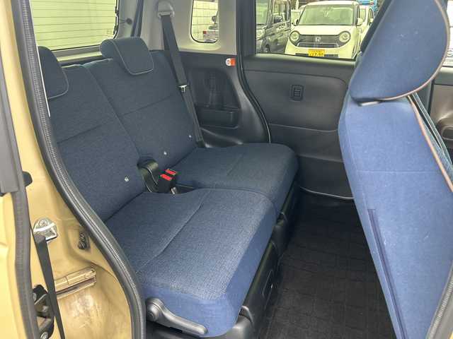 ダイハツ ムーヴ キャンバス セオリー G ターボ 東京都 2022(令4)年 6.2万km サンドベージュメタリック 4WD/ワンオーナー/メモリナビ/フルセグテレビ/バックカメラ/両側パワースライドドア/プッシュスタート/ETC/スマートアシスト/保証書/取説書