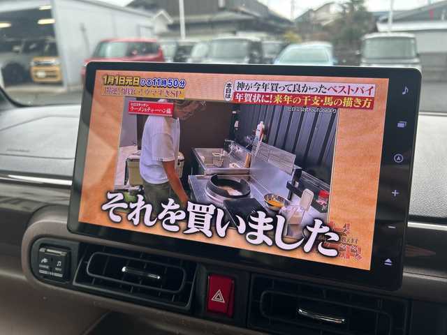 ダイハツ ムーヴ キャンバス セオリー G ターボ 東京都 2022(令4)年 6.2万km サンドベージュメタリック 4WD/ワンオーナー/メモリナビ/フルセグテレビ/バックカメラ/両側パワースライドドア/プッシュスタート/ETC/スマートアシスト/保証書/取説書