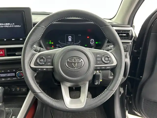 トヨタ ライズ Z 福井県 2022(令4)年 1.5万km ブラックマイカメタリック セールスポイント/社外ナビ/フルセグTV/USB/AutoLink/SD/D/Nシートヒーター/レーダークルーズコントロール/コーナーセンサー/LEDヘッドライト/レーンキープアシスト/純正アルミホイール/純正フロアマット/プッシュスタート/パワーステアリング/パワーウィンドウ/衝突軽減装置/横滑り軽減装置/オートライト/オートマチックハイビーム/ダブルエアバッグ