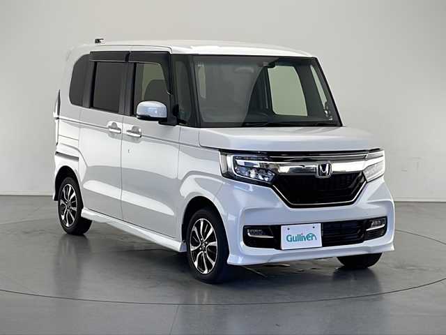 ホンダ Ｎ ＢＯＸ カスタム G L ホンダセンシング 長野県 2020(令2)年 6.6万km プラチナホワイトパール 4WD/ホンダセンシング/パワースライドドア/メモリナビ/　【CD DVD SD USB BT】/フルセグTV/バックカメラ/ETC/ステアリングスイッチ/レーダークルーズコントロール/シートヒーター/ミラーヒーター/横滑り防止装置/アイドリングストップ/LEDライト/フォグランプ/ウィンカーミラー/純正フロアマット/ドアバイザー