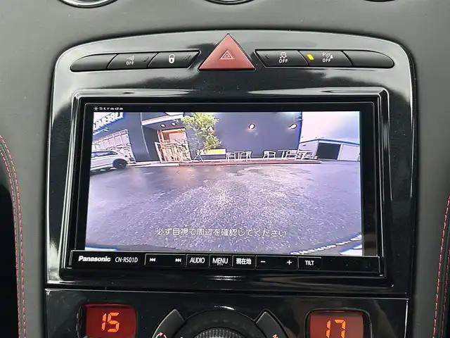 プジョー ＲＣＺ カーボンルーフパック 滋賀県 2015(平27)年 4.3万km 赤Ⅱ カーボンルーフ/レザーシート/・前席パワーシート/・前席シートヒーター /社外メモリーナビ/（CD/DVD/地デジ/BT）/バックカメラ/ETC/前後コーナーセンサー/クルーズコントロール/純正HIDヘッドライト/純正19インチAW/キーレス