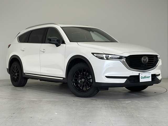 マツダ ＣＸ－８ XD ブラックトーンエディション 愛知県 2022(令4)年 6.3万km スノーフレイクホワイトパールマイカ 衝突軽減システム/BOSEプレミアムサウンド/純正１１型SDナビ（SDなし）/サンルーフ/全方位カメラ/レーダークルーズコントロール/シートヒーター/フルセグ/Bluetooth/バックカメラ/電動リアゲート/パワーシート/ヘッドアップディスプレイ/コーナーセンサー/純正アルミホイール/ルーフレール/ブラインドスポットモニター/LEDヘッドライト/ステアリングヒーター/リアオートエアコン/置くだけ充電器/ドライブレコーダー/ETC/ステアリングスイッチ/スマートキー/プッシュスタート