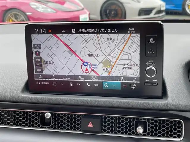 ホンダ シビック タイプR 神奈川県 2025(令7)年 0.1千km フレームレッド ワンオーナー/純正メモリーナビ・地デジTV/純正USB/BT再生/バックモニター/ビルトインETC2.0/純正19インチAW/ブレンボブレーキ/LEDヘッドライト/ホンダセンシング/レーダークルーズコントロール/PCS/LKA/BSM/標識検知/コーナーセンサー/純正フロアマット/プッシュスタート/スマートキー×2/保証書・取説あり