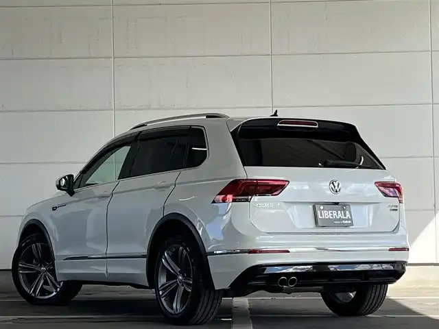 フォルクスワーゲン ティグアン TDI 4モーション Rライン 山形県 2019(令1)年 4.7万km 白 純正ナビ/360°カメラ/バックカメラ/フルセグTV/コーナーセンサー/アダプティブクルーズコントロール/ヘッドアップディスプレイ/ブラインドスポットモニター/レーンキープアシスト/ハーフレザーシート/シートヒーター/ミラーヒーター/パドルシフト/電動リアゲート