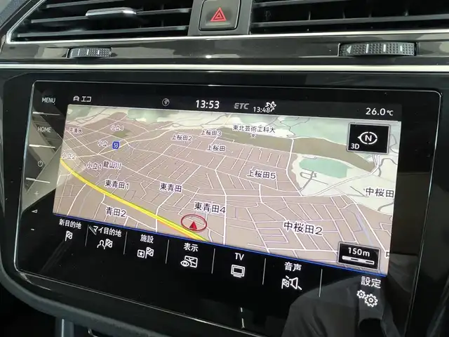 フォルクスワーゲン ティグアン TDI 4モーション Rライン 山形県 2019(令1)年 4.7万km 白 純正ナビ/360°カメラ/バックカメラ/フルセグTV/コーナーセンサー/アダプティブクルーズコントロール/ヘッドアップディスプレイ/ブラインドスポットモニター/レーンキープアシスト/ハーフレザーシート/シートヒーター/ミラーヒーター/パドルシフト/電動リアゲート