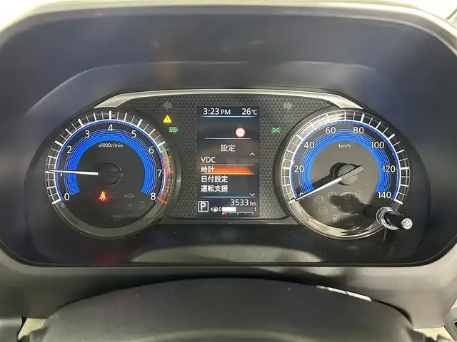 日産 ルークス X 佐賀県 2023(令5)年 0.4万km スターリングシルバーM 純正９型ナビ/(フルセグTV/AM/FM/Bluetooth)/衝突被害軽減ブレーキ/全方位カメラ/レーンアシスト/コーナーセンサー/前後ドライブレコーダー/パワースライドドア/純正ＬＥＤヘッドライト/オートライト/オートハイビーム/純正フロアマット/後席サーキュレーター/シートバックテーブル/スマートキー/プッシュスタート/ベンチシート/先行車発進お知らせ機能/標識検知機能/横滑り防止装置/盗難防止装置