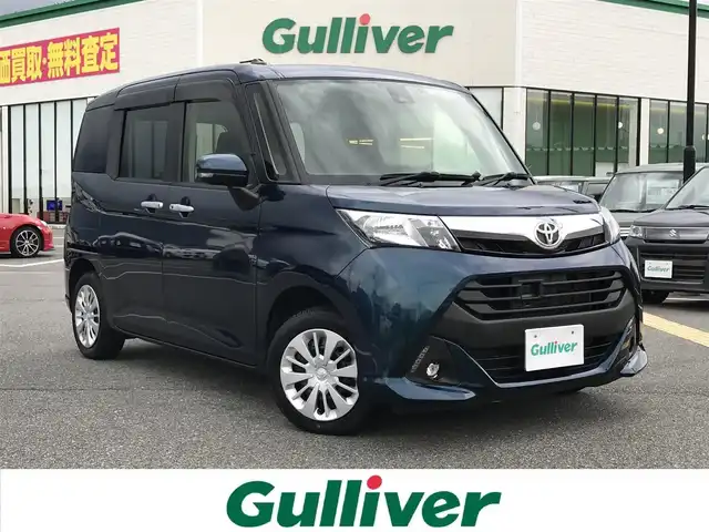トヨタ タンク G S 鳥取県 2018(平30)年 7.2万km レーザーブルークリスタルシャイン ワンオーナー/純正ナビ/フルセグ/DVD/CD/BT/バックカメラ・ETC/ドライブレコーダー/スマートアシスト/クルーズコントロール/レーンキープアシスト/両側パワースライドドア/プッシュエンジンスタート/アイドリングストップ/フロアマット/ドアバイザー/保証書・取扱説明書/スペアキー/スタットレスセット積込み/(タイヤ溝5部山)