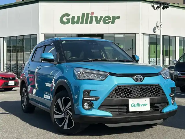 トヨタ ライズ Z 長崎県 2020(令2)年 7.7万km ターコイズブルーマイカメタリック 〇純正ナビ/〇フルセグTV/〇ETC/〇純正ドライブレコーダー/〇アダプティプクルーズコントロール/〇コーナーセンサー/〇トヨタセーフティーセンス/〇LEDヘッドランプ/〇LEDフロントフォグランプ/〇プッシュ式オートエアコン/〇革巻きステアリングホイール/〇シートヒーター/〇純正17インアルミホイール/〇キーフリーシステム