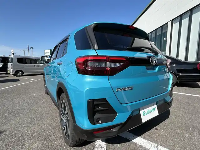 トヨタ ライズ Z 長崎県 2020(令2)年 7.7万km ターコイズブルーマイカメタリック 〇純正ナビ/〇フルセグTV/〇ETC/〇純正ドライブレコーダー/〇アダプティプクルーズコントロール/〇コーナーセンサー/〇トヨタセーフティーセンス/〇LEDヘッドランプ/〇LEDフロントフォグランプ/〇プッシュ式オートエアコン/〇革巻きステアリングホイール/〇シートヒーター/〇純正17インアルミホイール/〇キーフリーシステム
