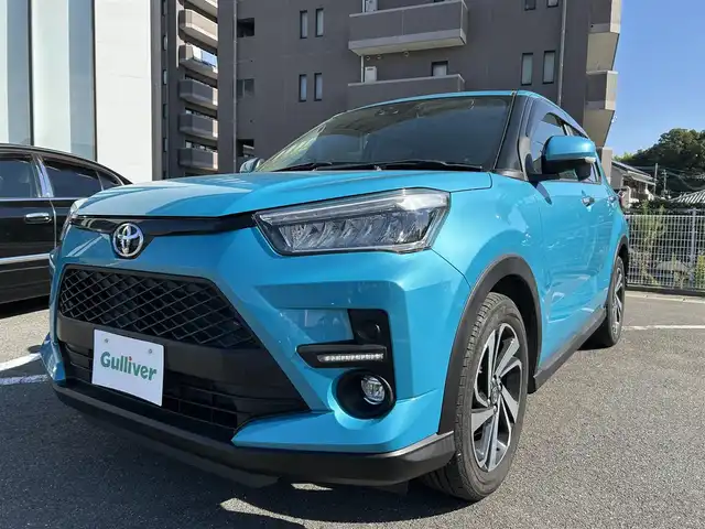 トヨタ ライズ Z 長崎県 2020(令2)年 7.7万km ターコイズブルーマイカメタリック 〇純正ナビ/〇フルセグTV/〇ETC/〇純正ドライブレコーダー/〇アダプティプクルーズコントロール/〇コーナーセンサー/〇トヨタセーフティーセンス/〇LEDヘッドランプ/〇LEDフロントフォグランプ/〇プッシュ式オートエアコン/〇革巻きステアリングホイール/〇シートヒーター/〇純正17インアルミホイール/〇キーフリーシステム