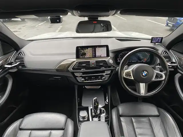 ＢＭＷ Ｘ４ xDrive 20d Mスポーツ 福岡県 2021(令3)年 5.2万km アルピンホワイトⅢ ・アクティブクルーズコントロール/・純正ナビ/Bluetooth/USB/carplay/・全方位カメラ/・黒革シート/シートヒーター/・ドライブレコーダー/・フルセグテレビ/・ETC/・純正20AW/・LEDライト